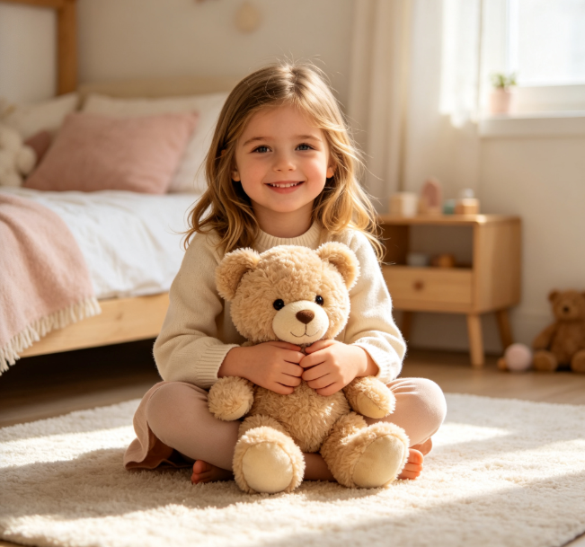 Cute Stuffed Animal Plush Toy, Super Soft Cuddly Plush Doll for Kids, Cozy Bedtime Companion, Gift for Boys, Girls & Toddlers