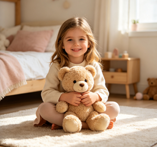 Cute Stuffed Animal Plush Toy, Super Soft Cuddly Plush Doll for Kids, Cozy Bedtime Companion, Gift for Boys, Girls & Toddlers